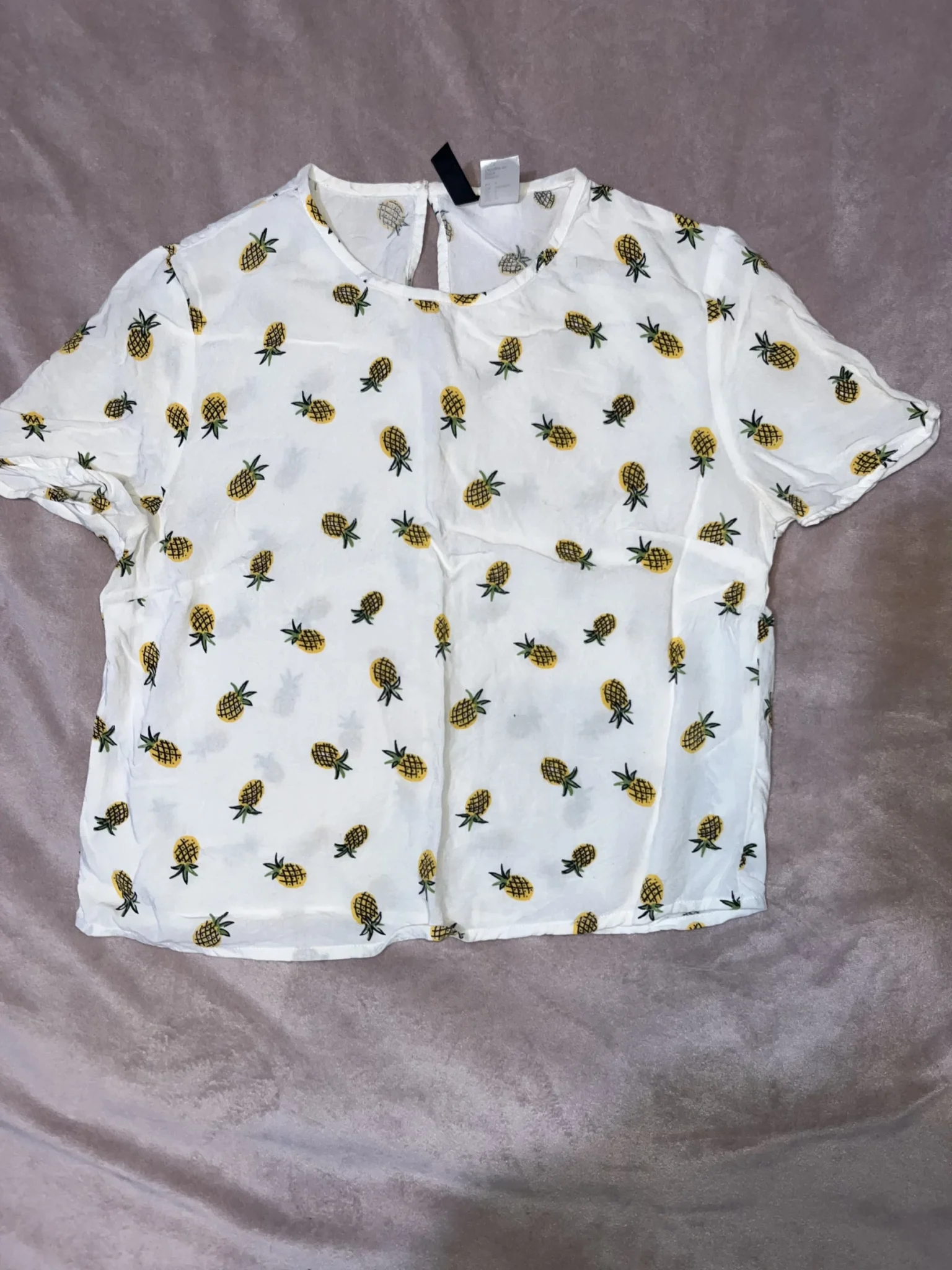 Featured image for T-Shirt léger HM avec motif Anana - grandeur 4
