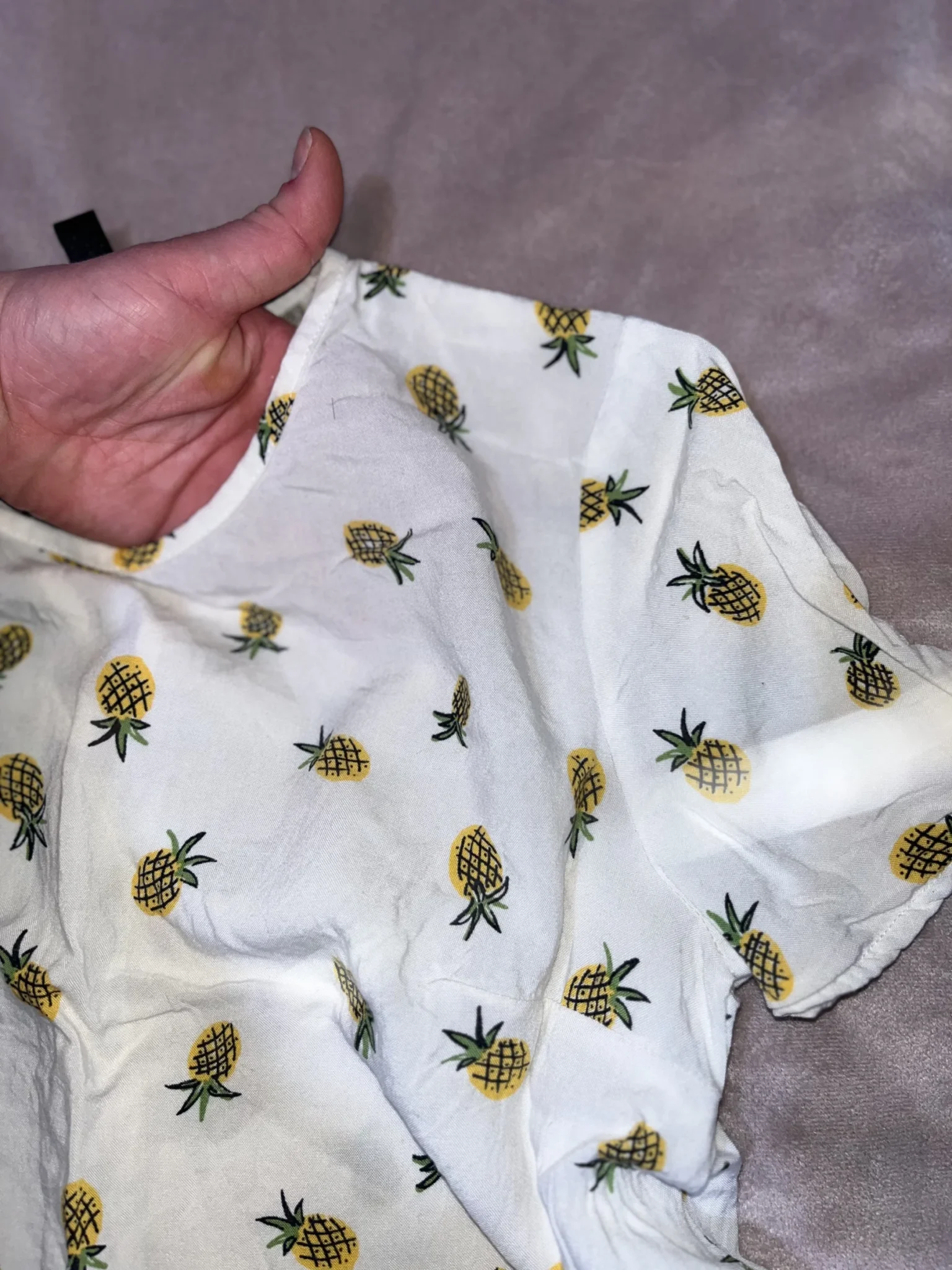 Image for T-Shirt léger HM avec motif Anana - grandeur 4