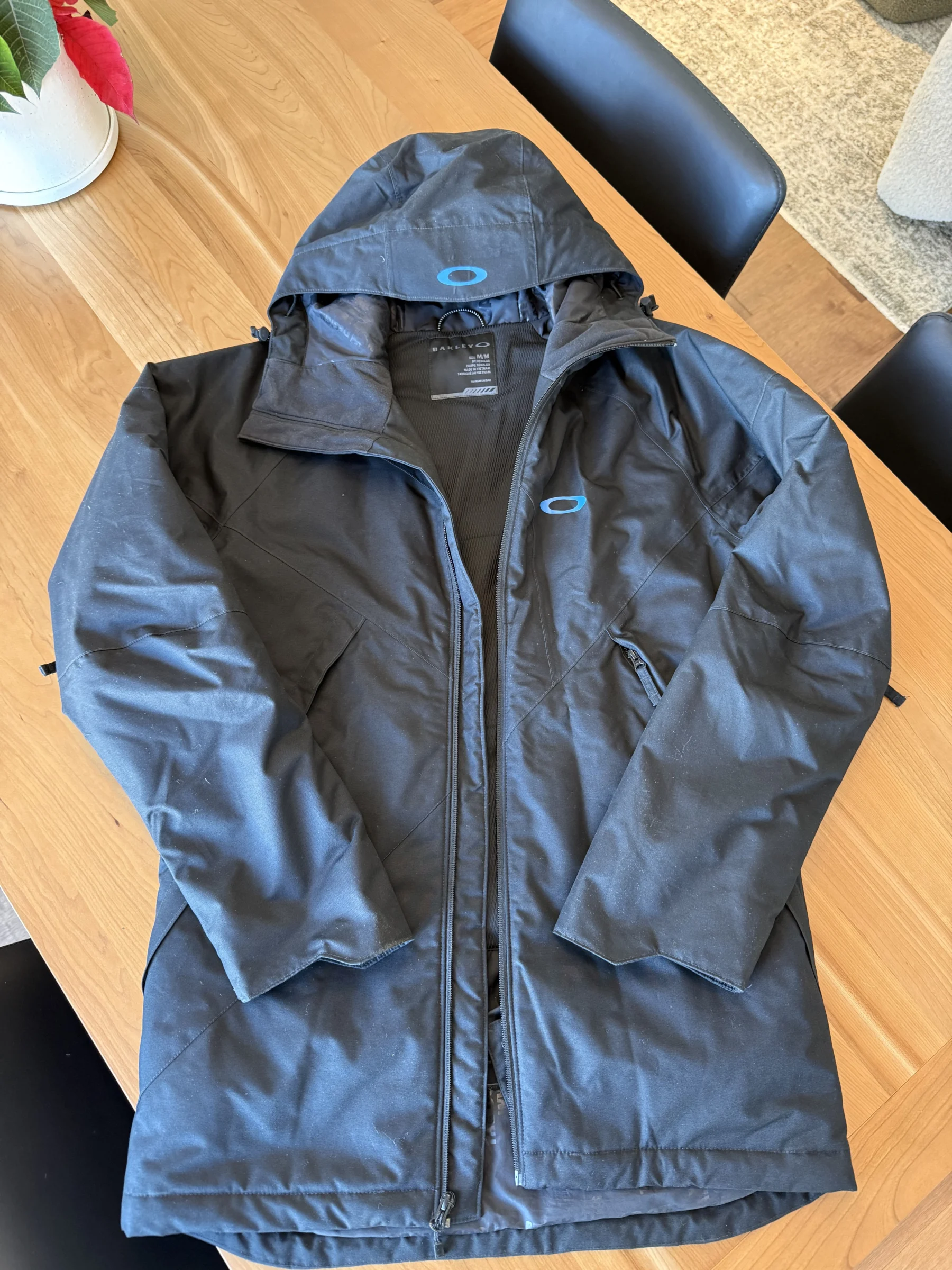 Manteau d'hiver noir Oakley Oakley seconde main