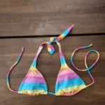 Featured thumbnail for Haut de bikini multicolore