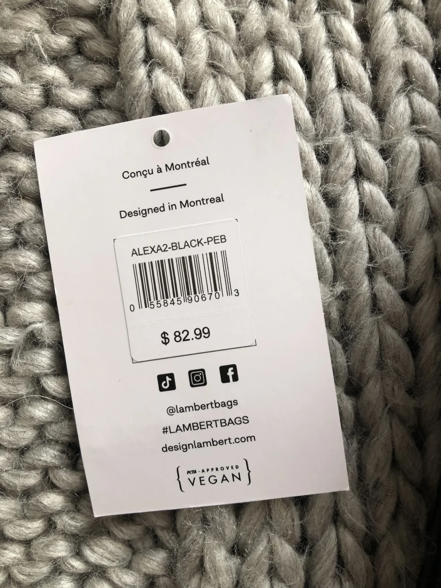 Image for Neuf  - Sac de marque  Lambert