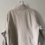 Thumbnail for Chandail demi-zip manches longues beige