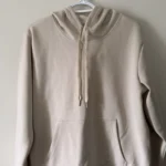 Thumbnail for Hoodie beige à tissu confortable