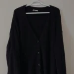 Thumbnail for Cardigan noir très doux American Eagle
