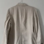 Thumbnail for Veston en lin beige H&M