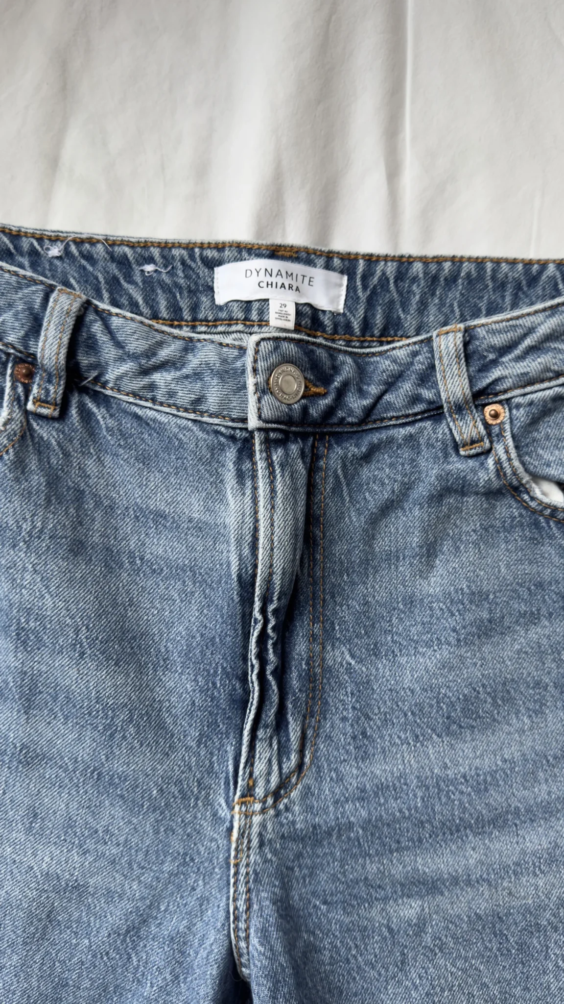 Image for Jeans coupe droite Chiara Dynamite