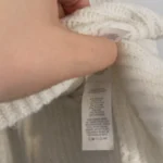 Thumbnail for Cardigan doux manches courtes blanc Aerie