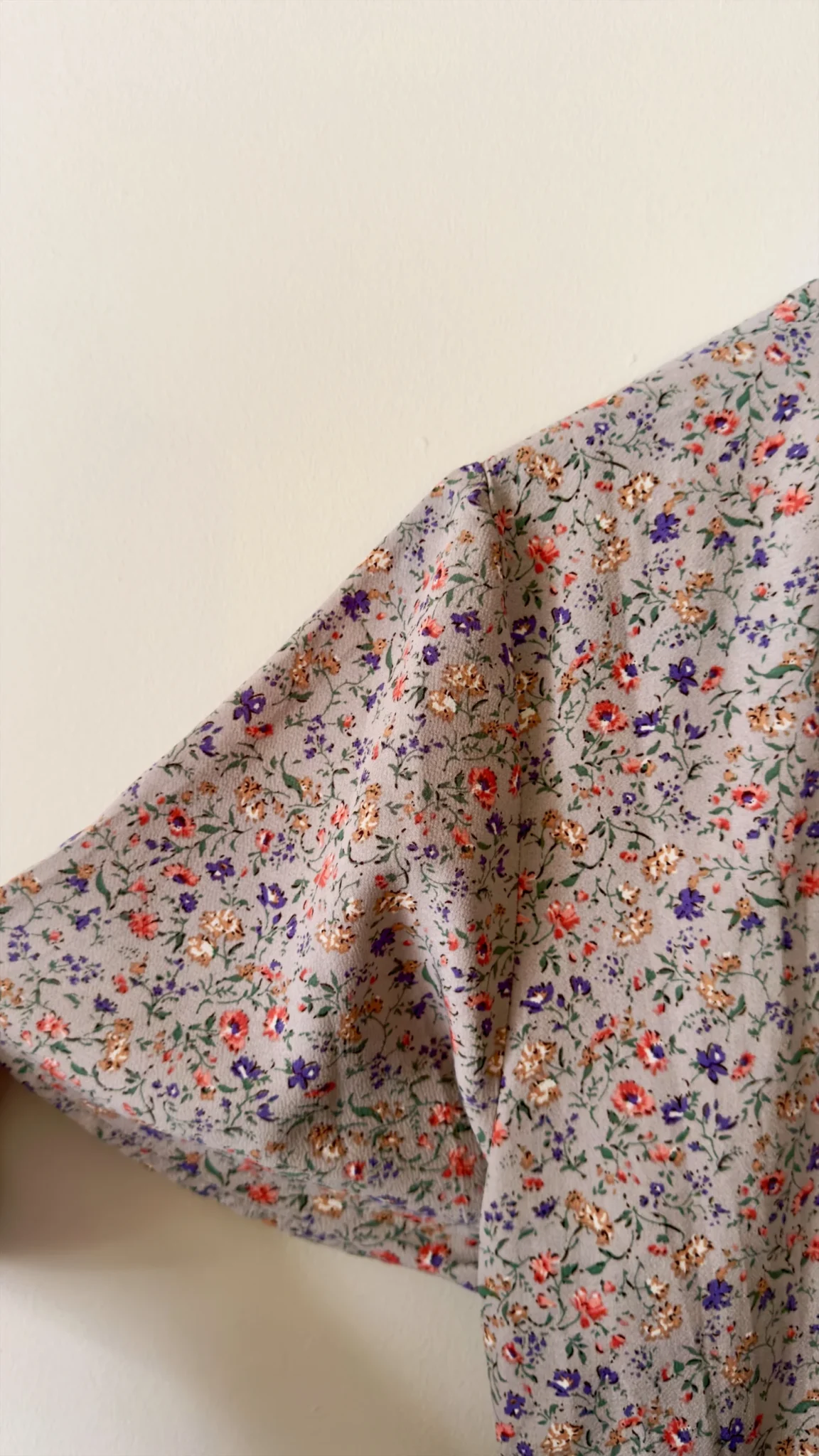 Image for Womance floral short-sleeved button-down dress