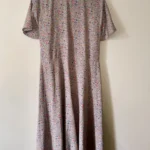 Thumbnail for Womance floral short-sleeved button-down dress