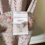 Thumbnail for Womance floral short-sleeved button-down dress