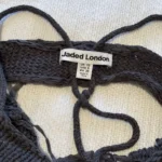 Thumbnail for Jaded London Zila Robe asymétrique en maille froissée