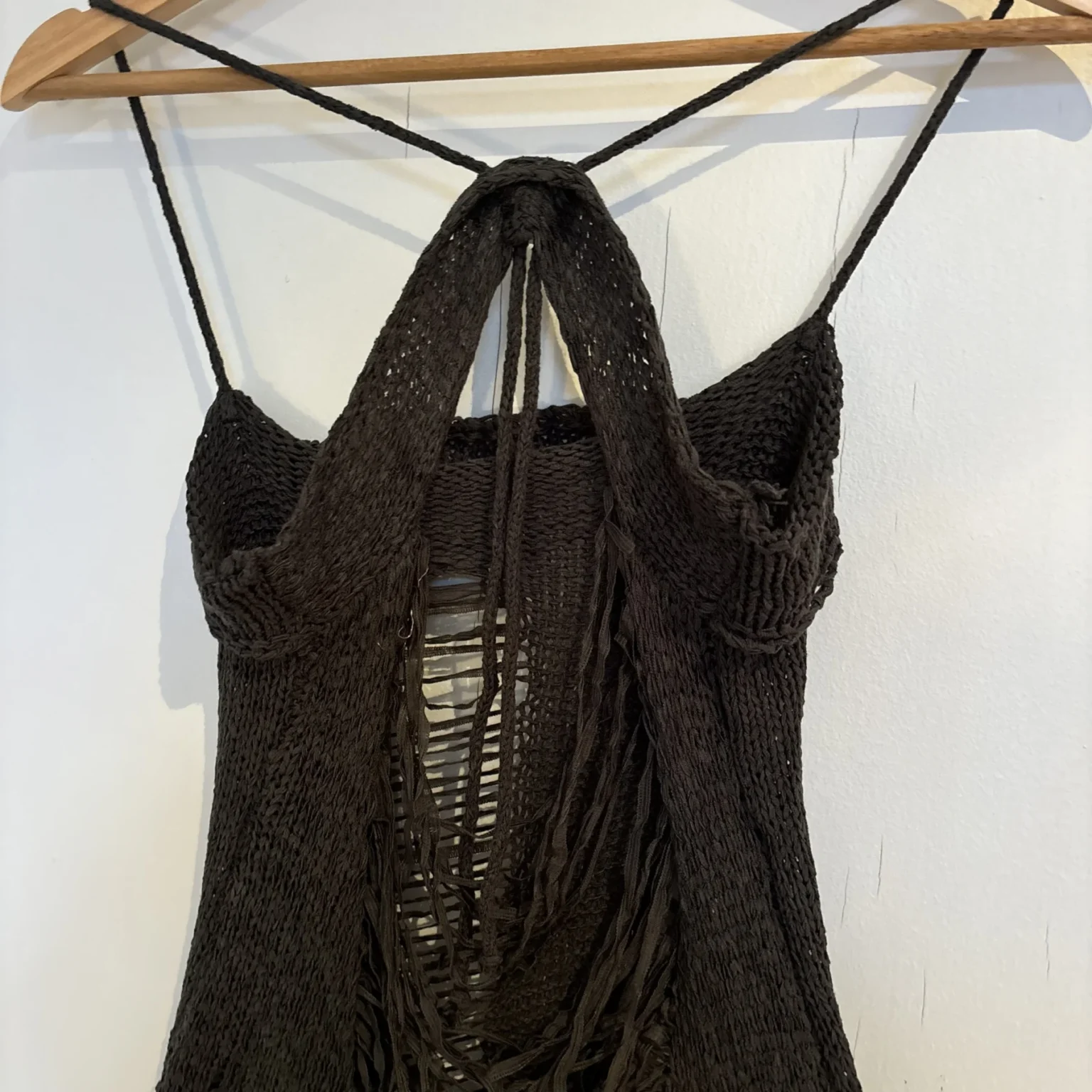 Image for Jaded London Zila Robe asymétrique en maille froissée