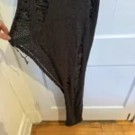 Thumbnail for Jaded London Zila Robe asymétrique en maille froissée