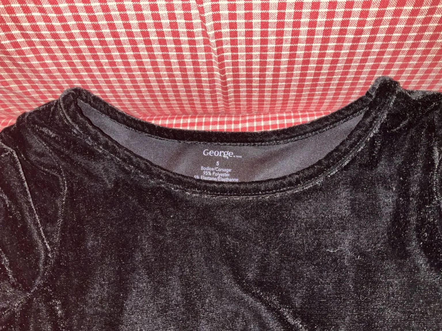 Image for Petite robe chic avec motifs écossais