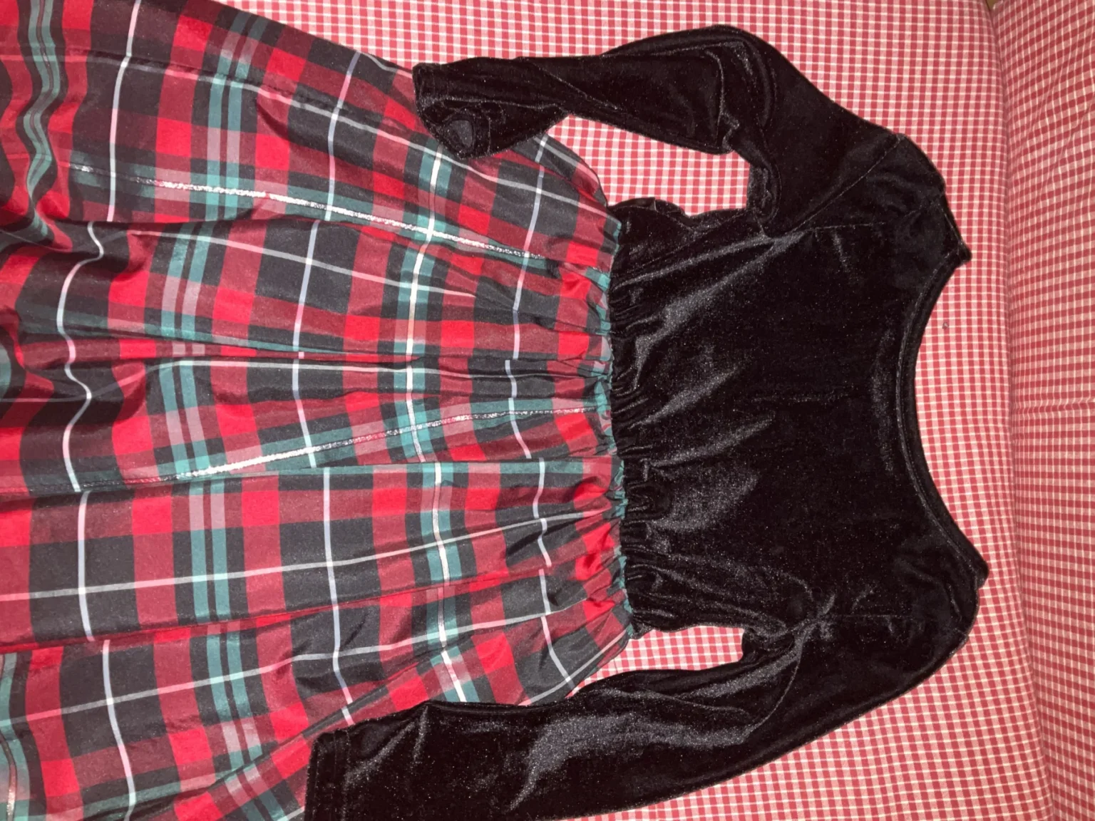 Image for Petite robe chic avec motifs écossais