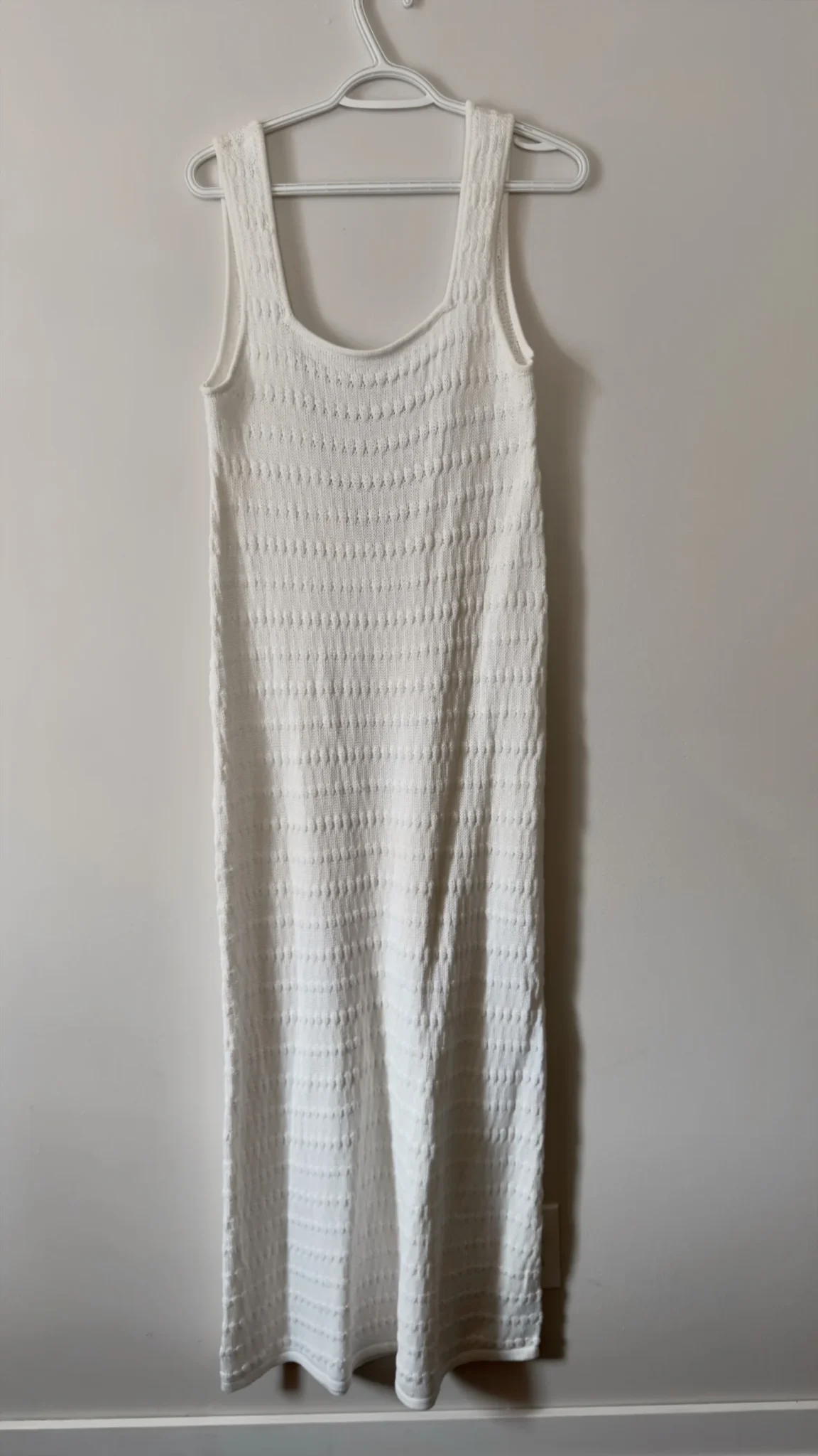 Image for Robe longue dos ouvert tricot SABO