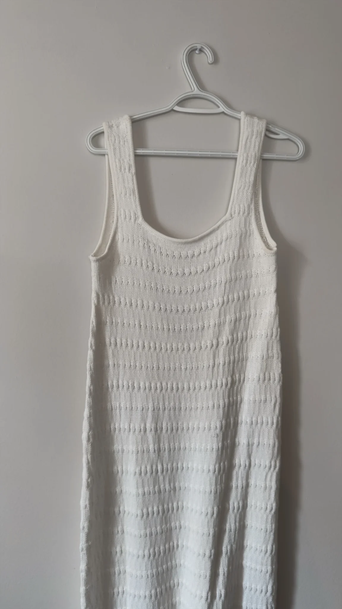 Image for Robe longue dos ouvert tricot SABO