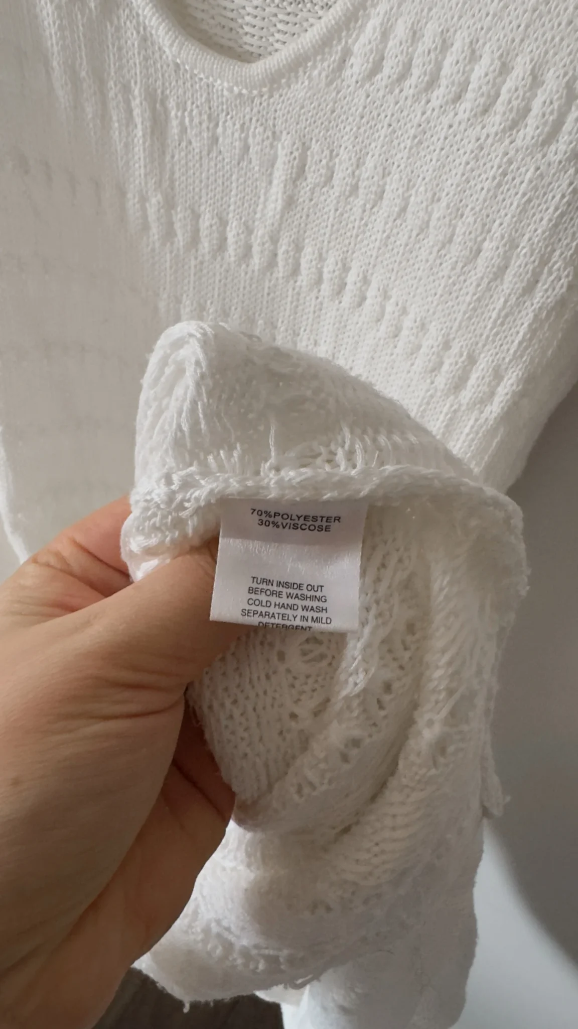 Image for Robe longue dos ouvert tricot SABO