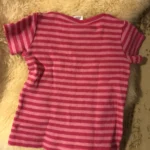 Thumbnail for Tee-shirt « ribbed » strech rose 3 mois