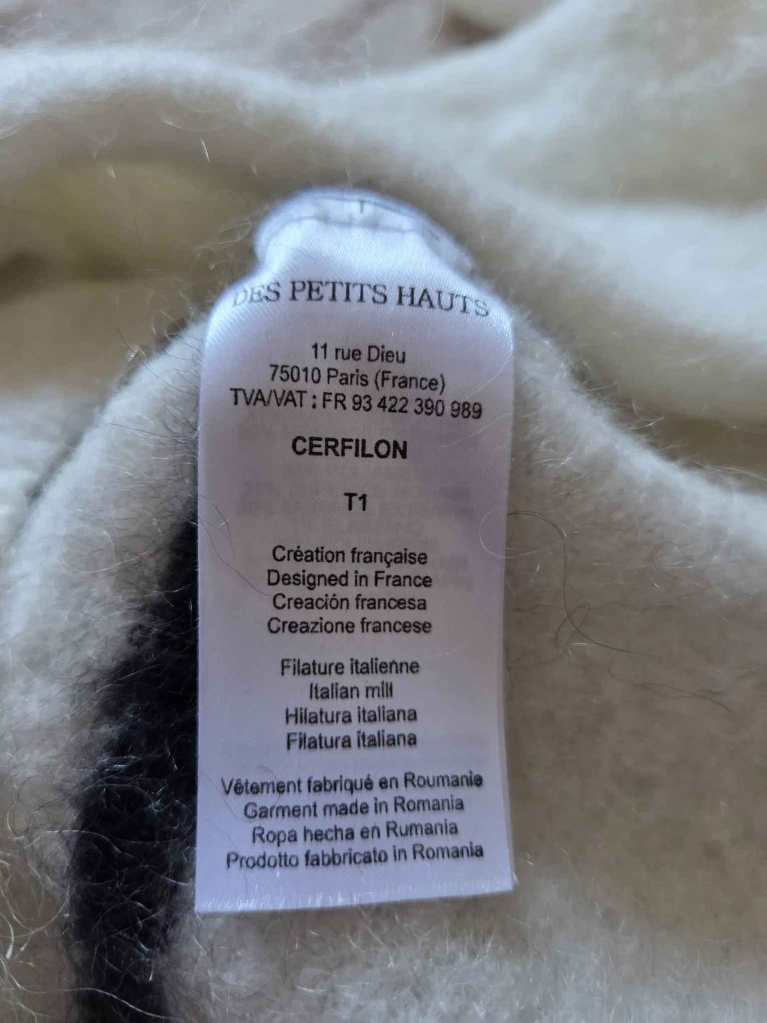 Image for Des Petits Hauts-Magnifique Pullover Model Cerfilon
