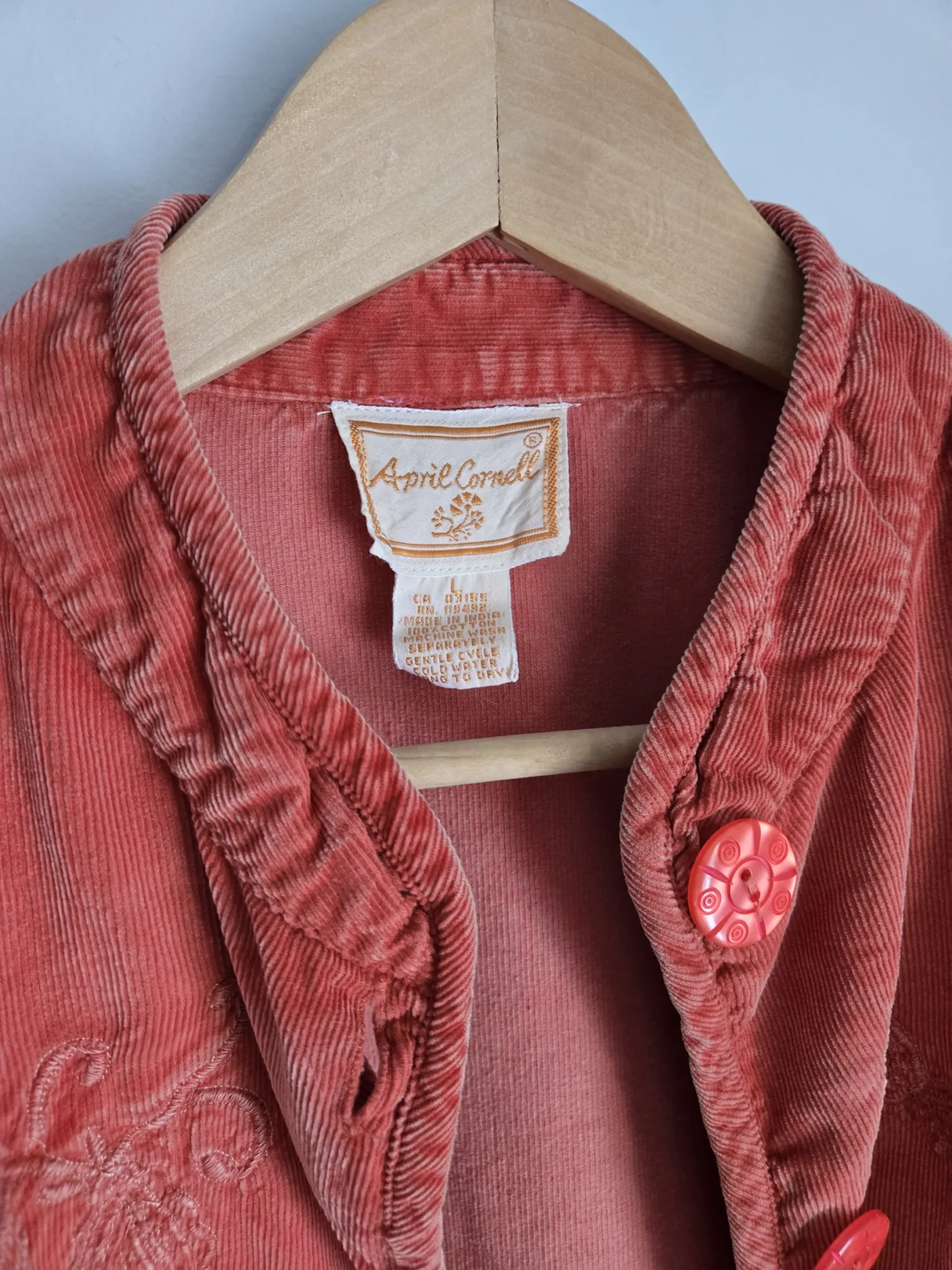 Image for Soft vintage jacket APRIL CORNELL