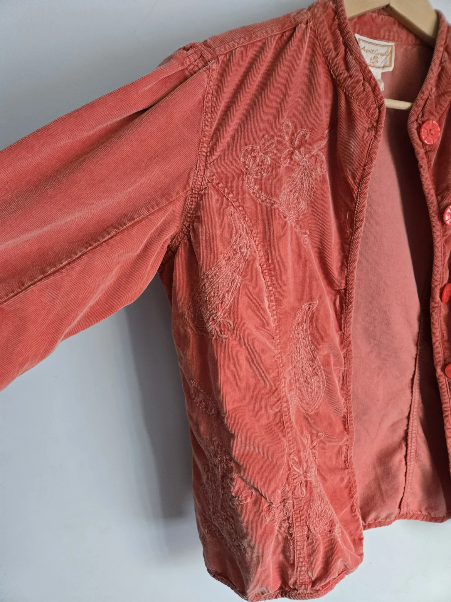 Image for Soft vintage jacket APRIL CORNELL