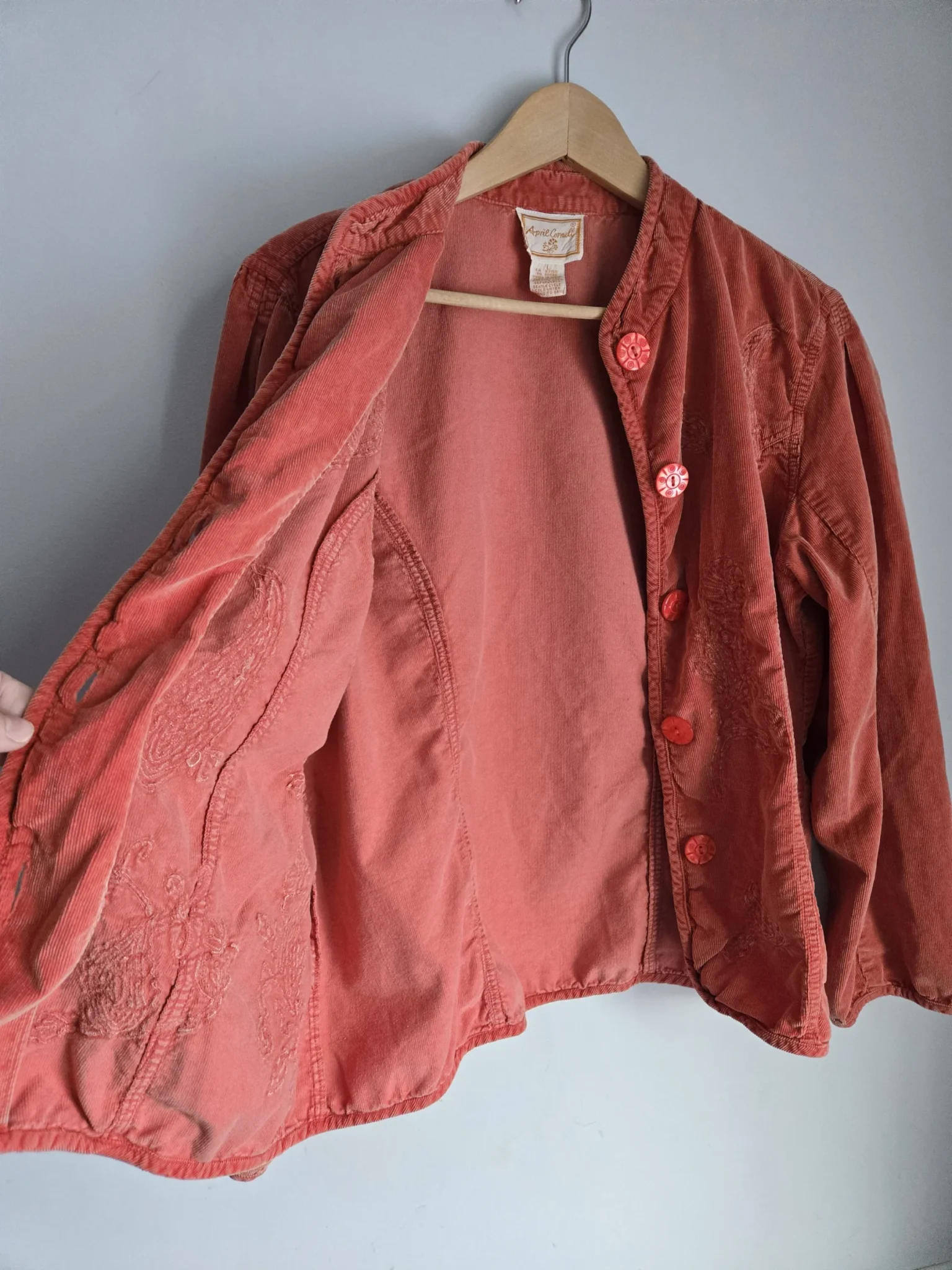 Image for Soft vintage jacket APRIL CORNELL