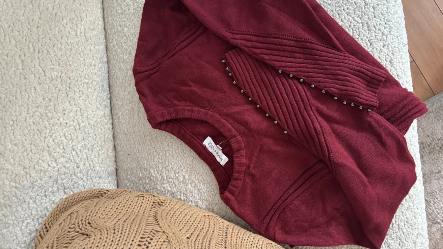 Featured image for Burgundy jumper