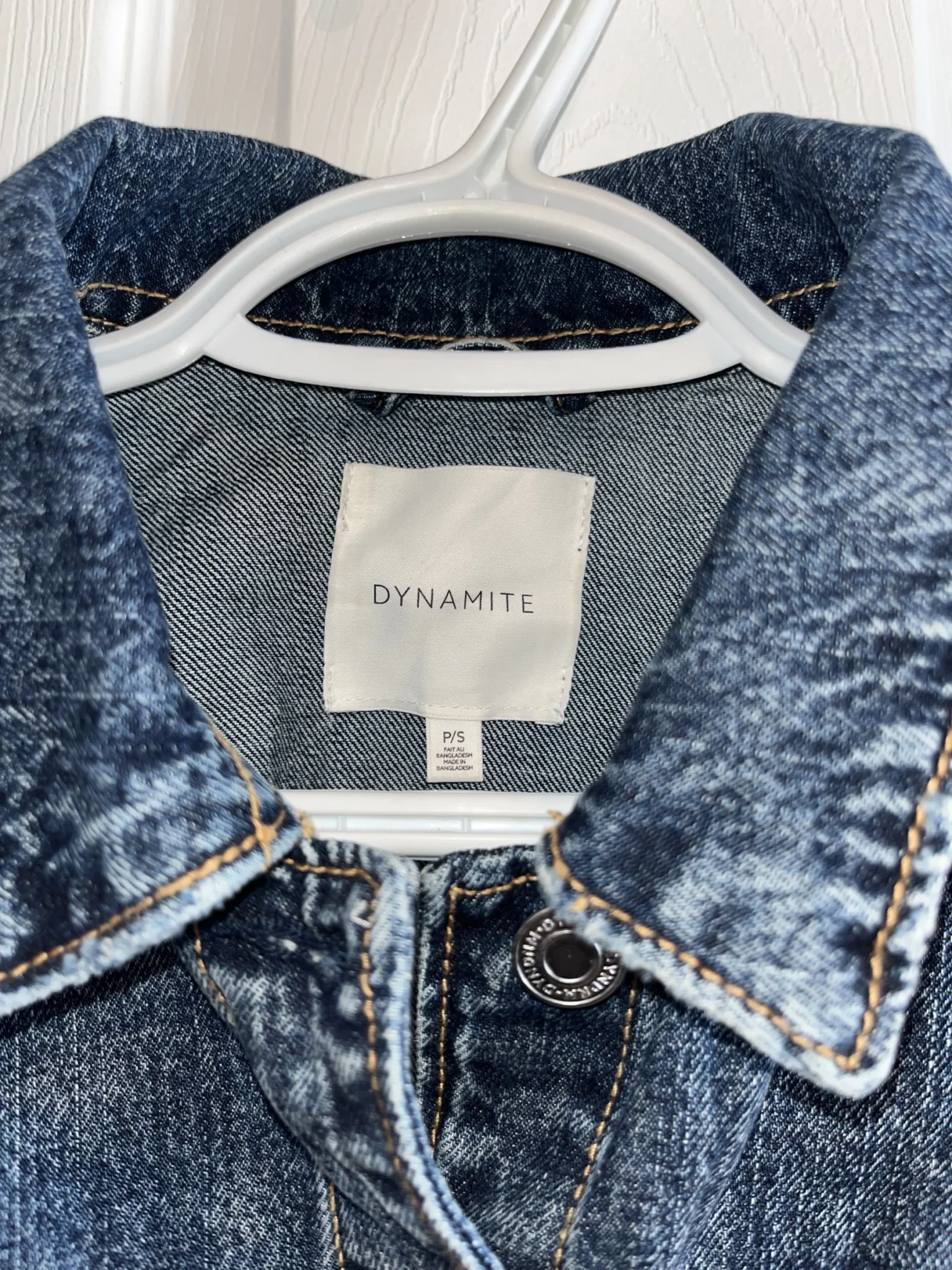 Image for Veste en denim écourté Dynamite - État impeccable