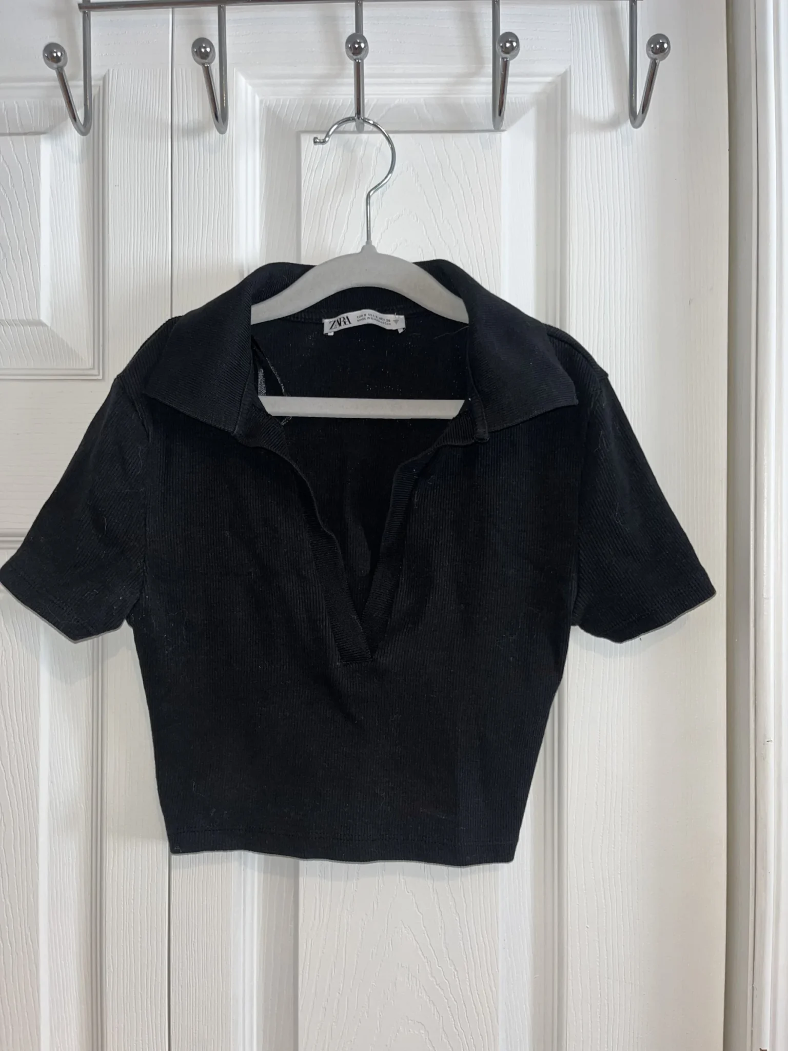 Featured image for Crop top encolure en V Zara - Small