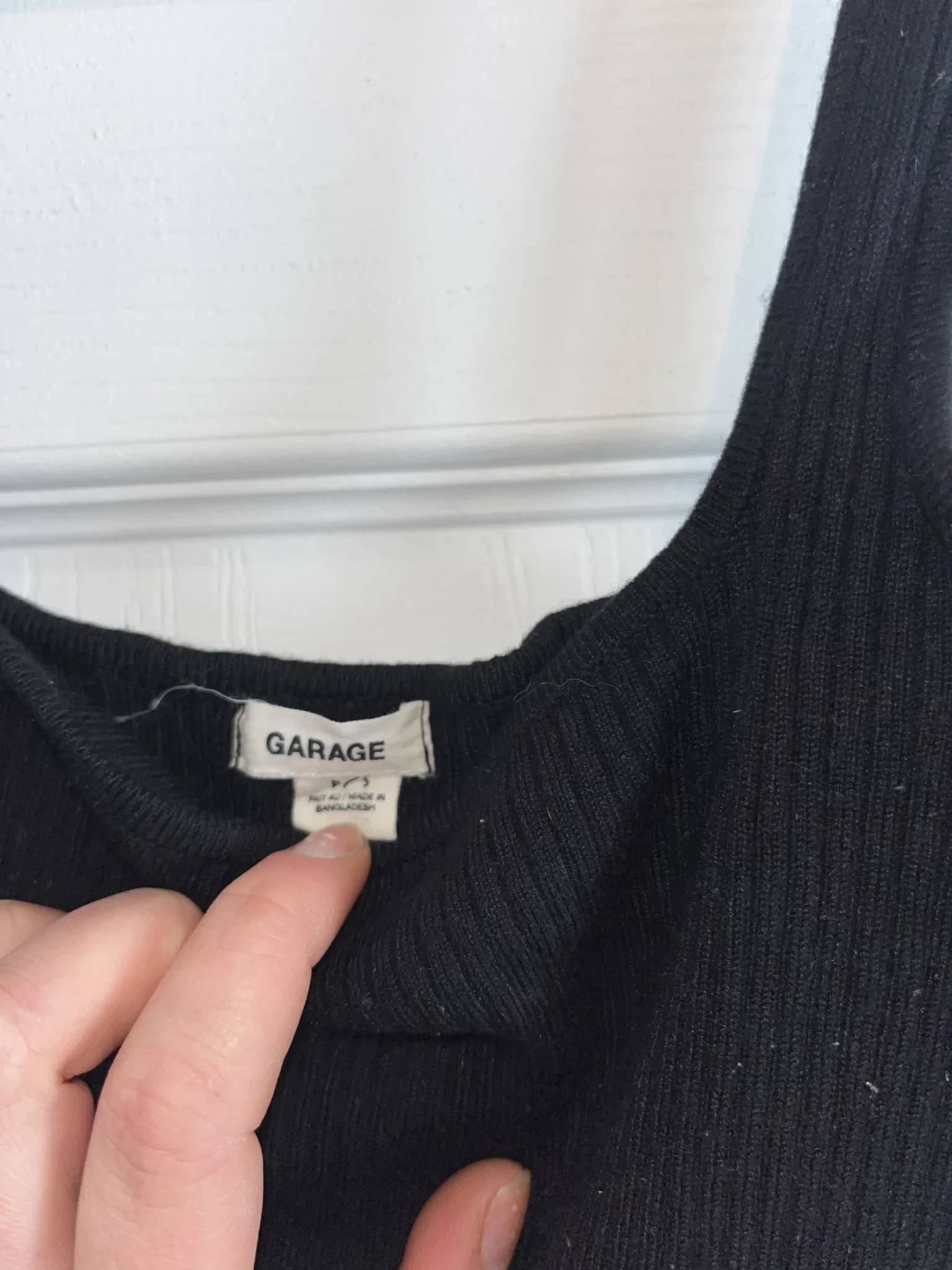 Image for Camisole Garage encolure carrée - small