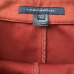 Thumbnail for Orange velvet skirt