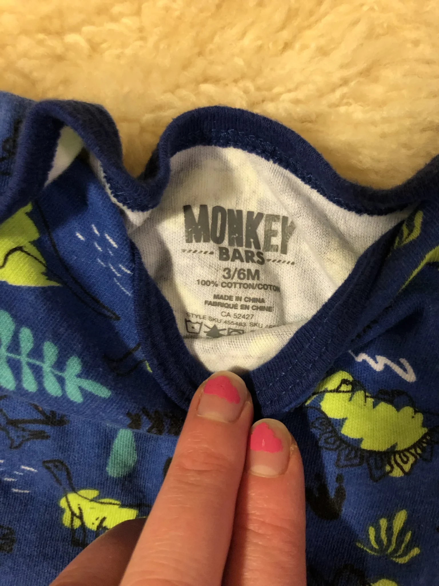 Image for Cache couche 🦕 3 - 6 bébé unisexe
