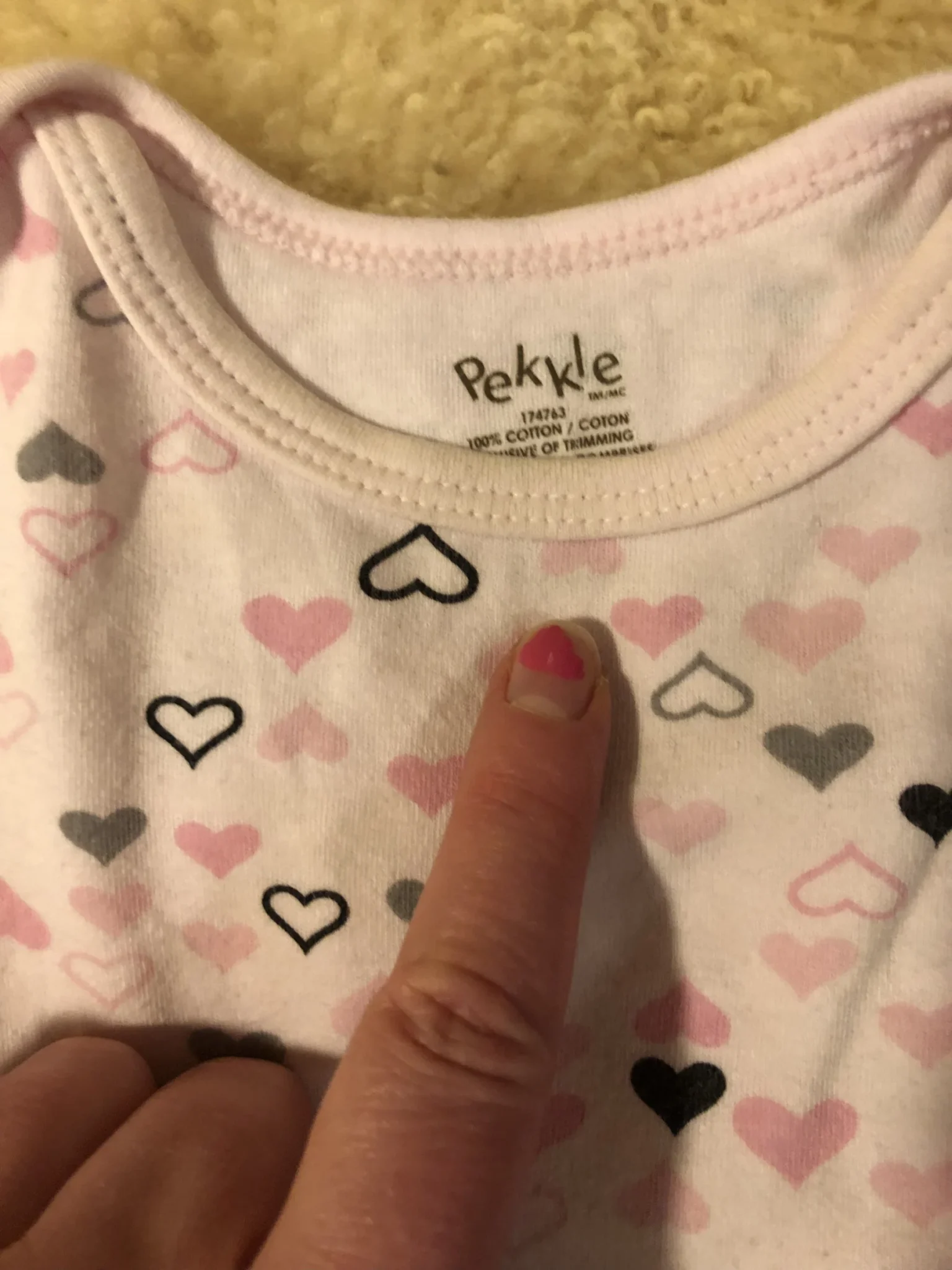 Image for Cache couche pekkle bébé 3 - 6 mois