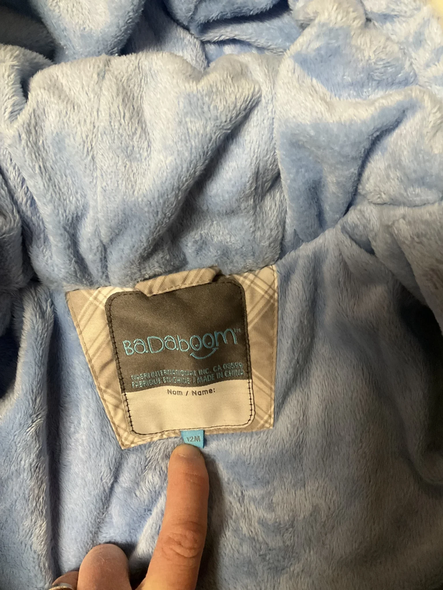 Image for Habit de neige pour bébé de marque Badaboom