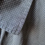 Thumbnail for Ines de la Fressange-Chemise bleu marine à pois blancs