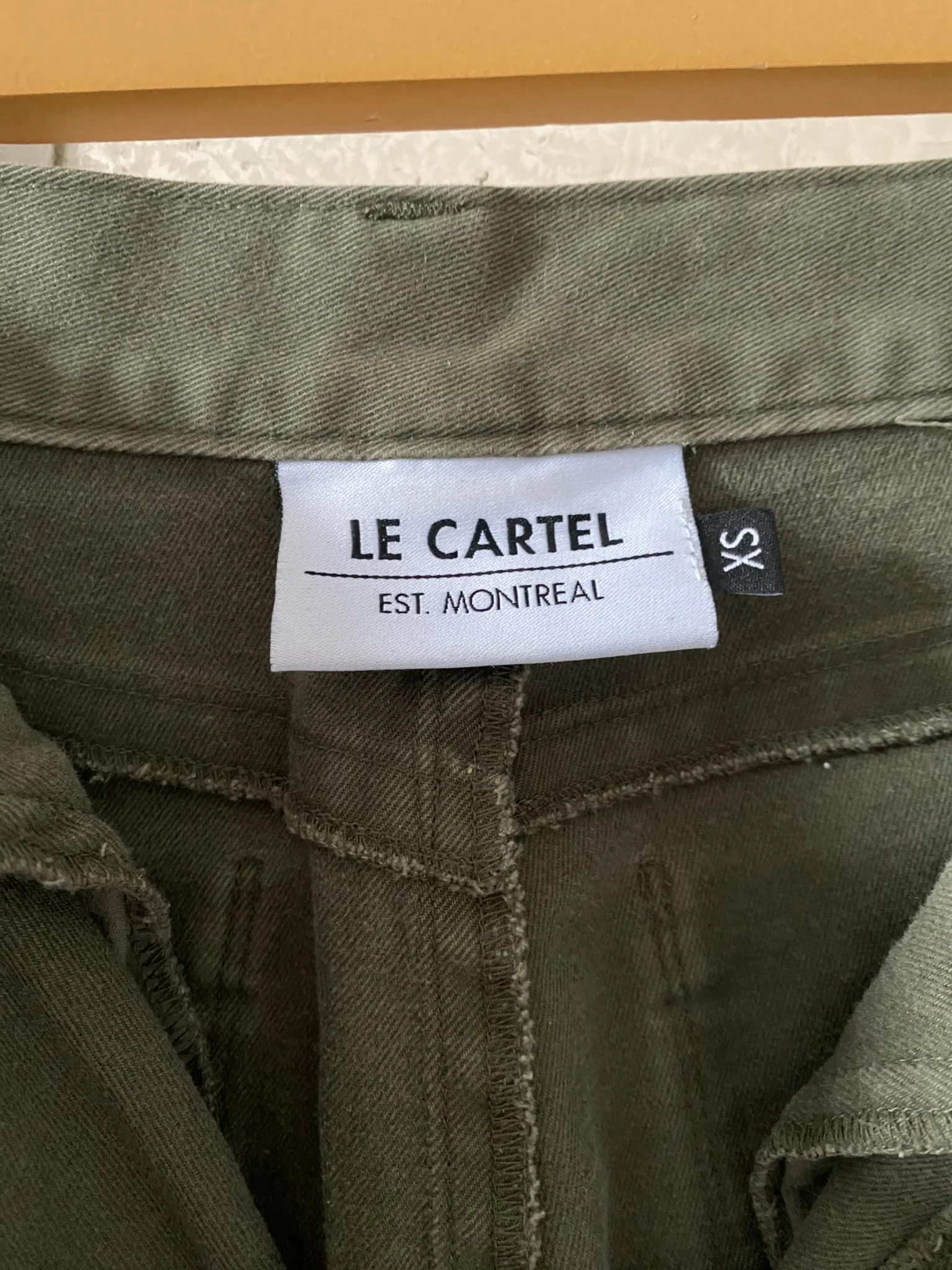 Image for LE CARTEL 7/8th trousers