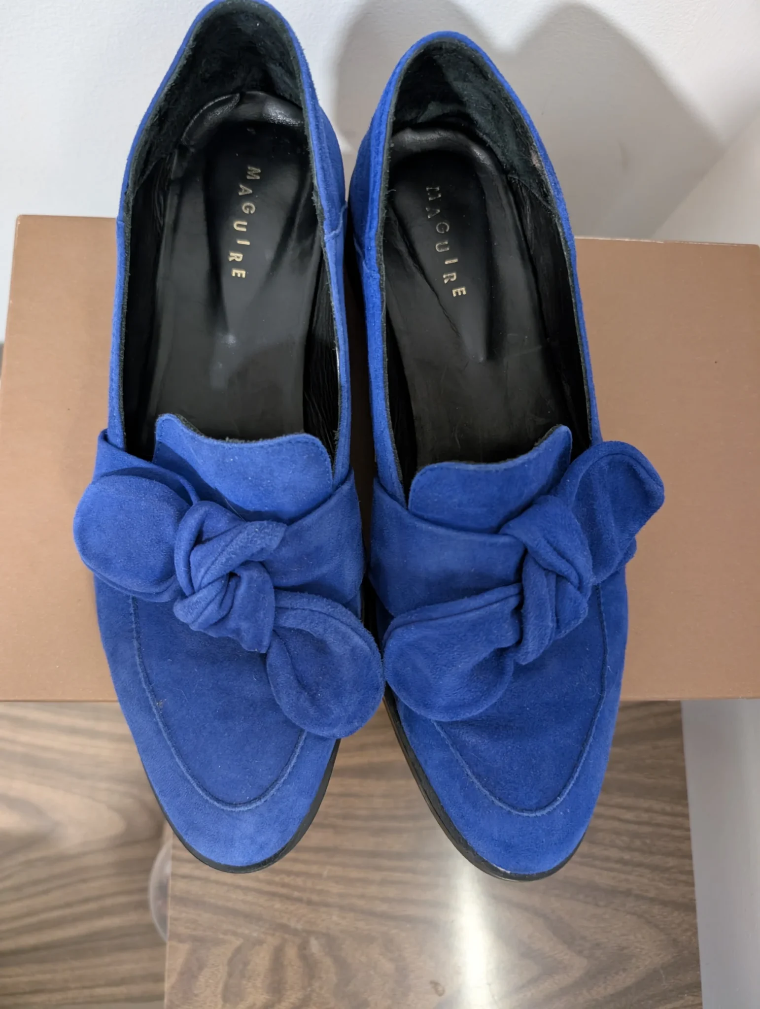 Image for Souliers Maguire Valencia Bleu - 38