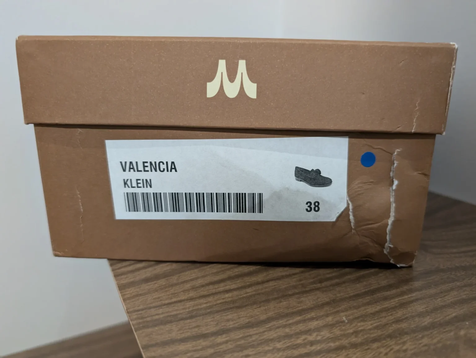 Image for Souliers Maguire Valencia Bleu - 38