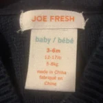 Thumbnail for Veste marine 3 - 6 mois bébé unisexe