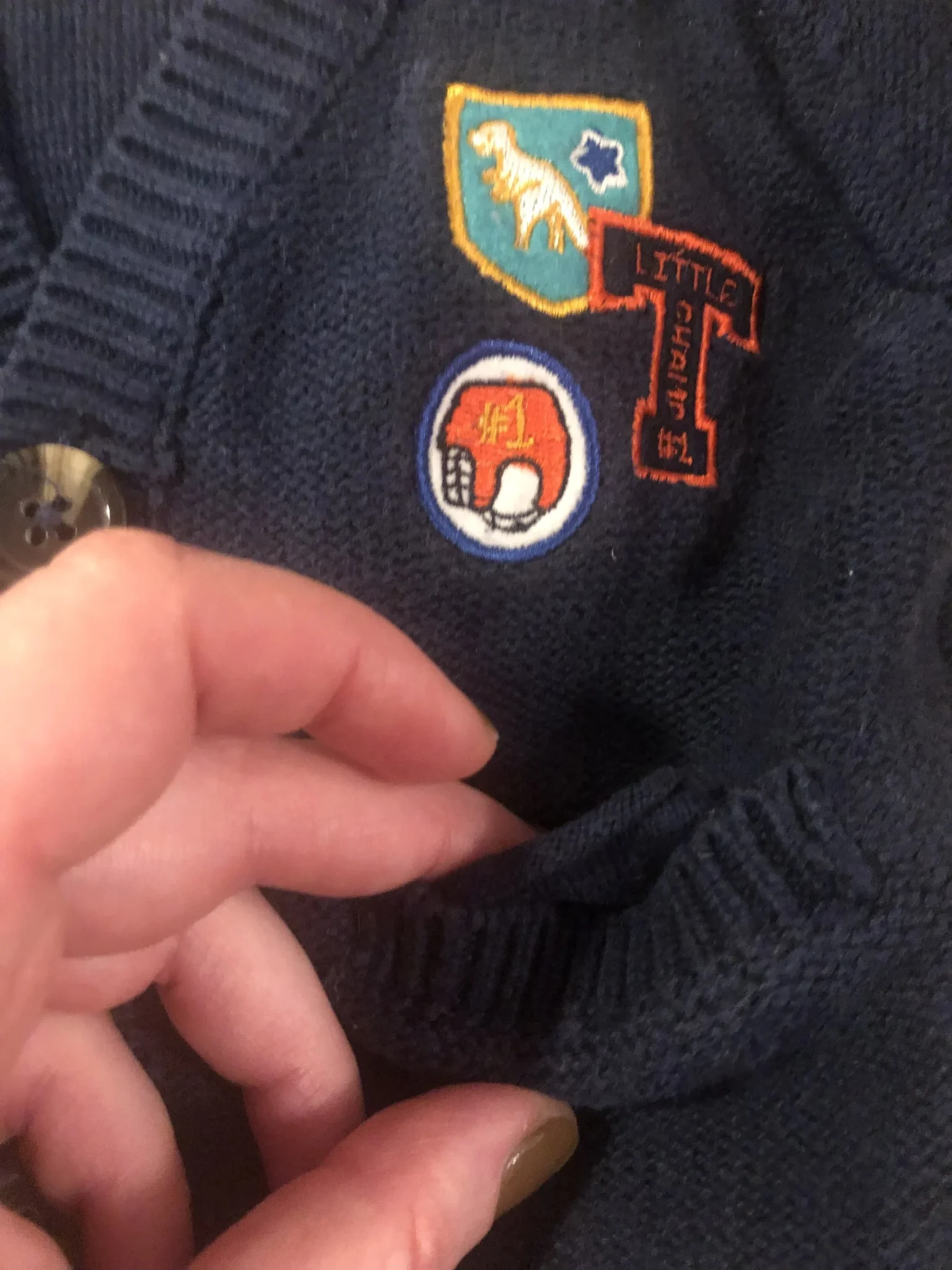 Image for Veste marine 3 - 6 mois bébé unisexe