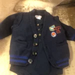 Thumbnail for Veste marine 3 - 6 mois bébé unisexe