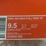 Thumbnail for NIKE Air Max Full Ride TR 9.5