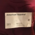 Thumbnail for Body suit en velour Amerian Apparel taille M