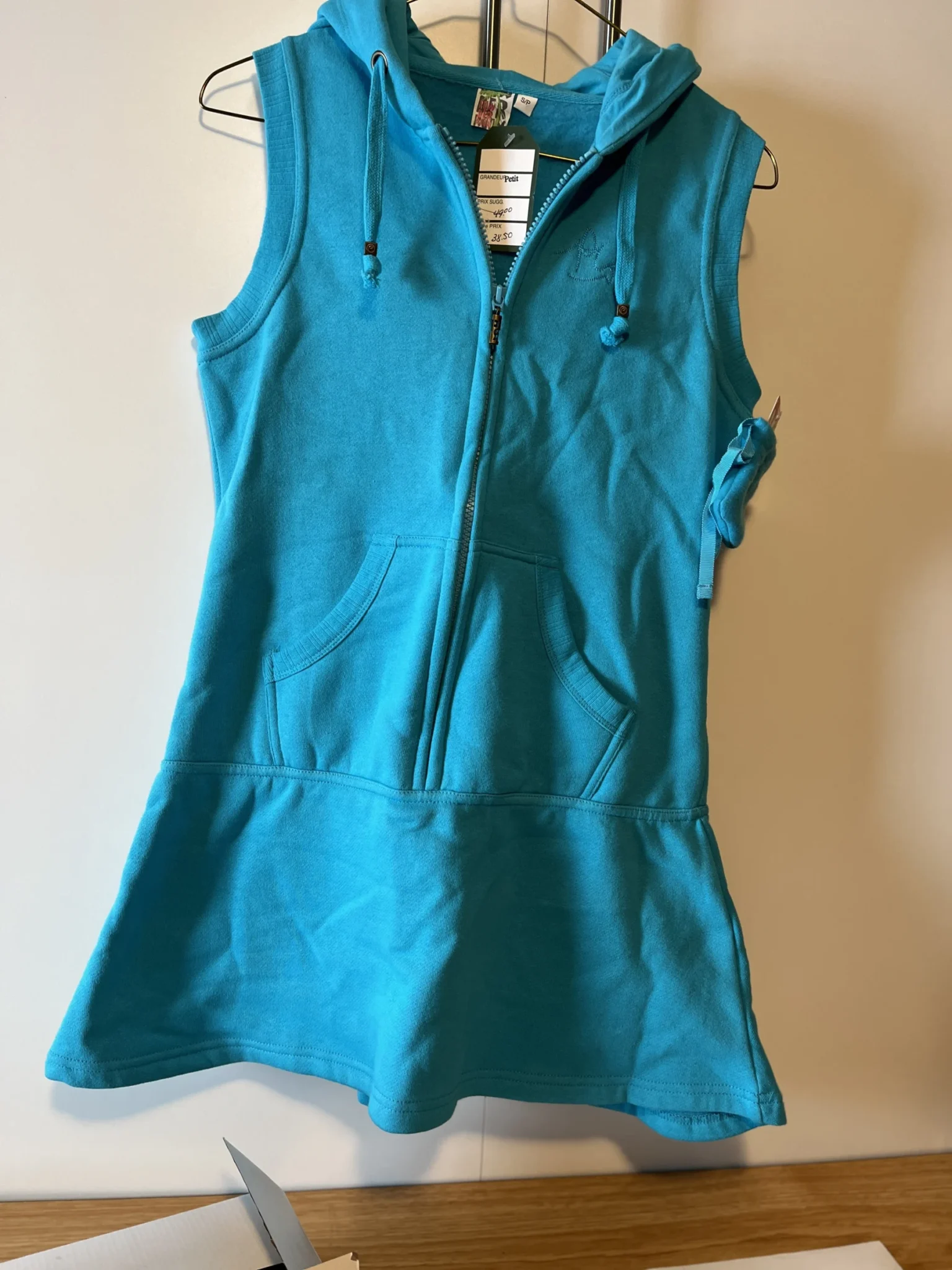 Image for Veste molleton sans manche- Powder room