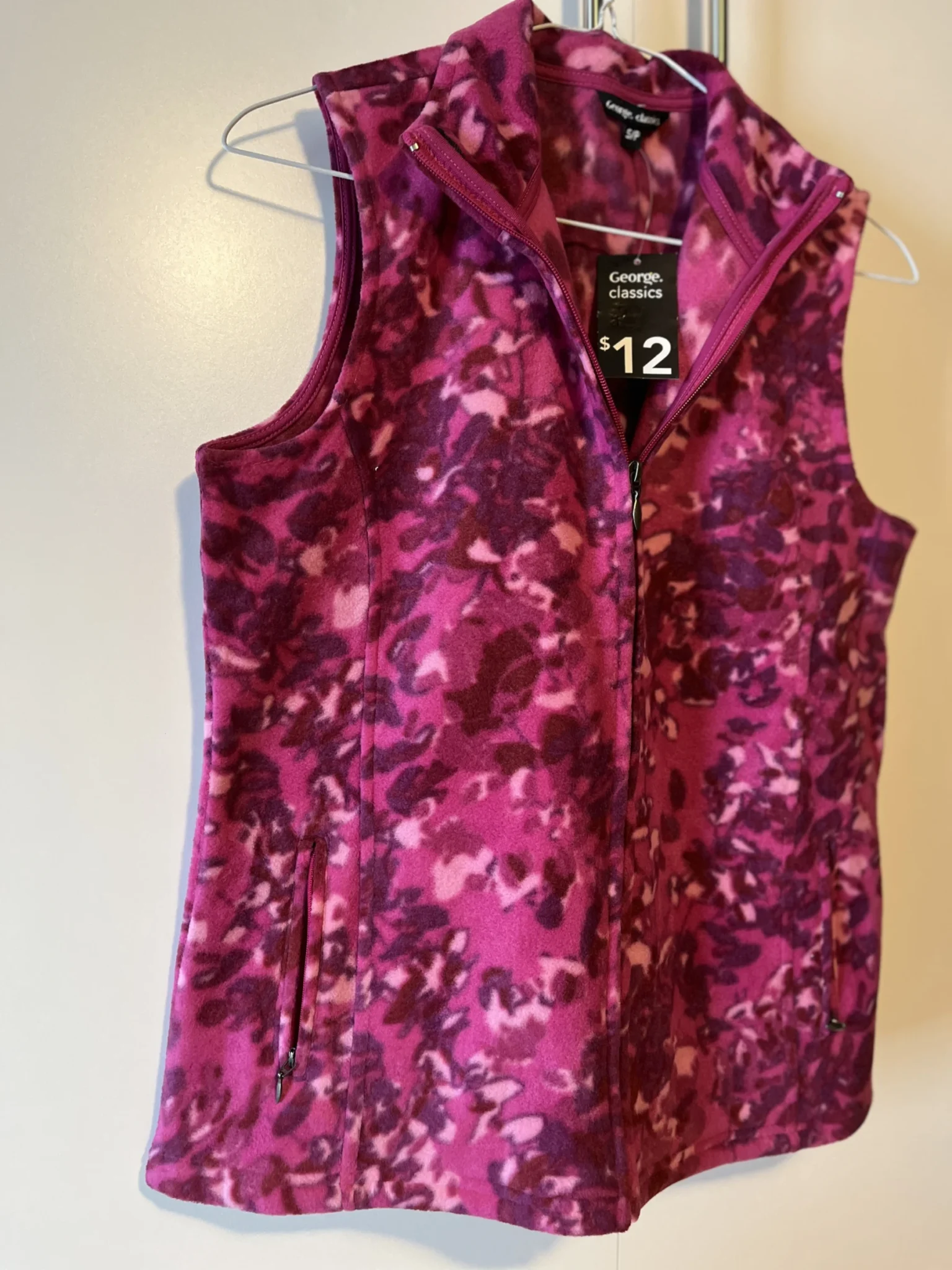 Featured image for Fushia fleece jacket- George Classics