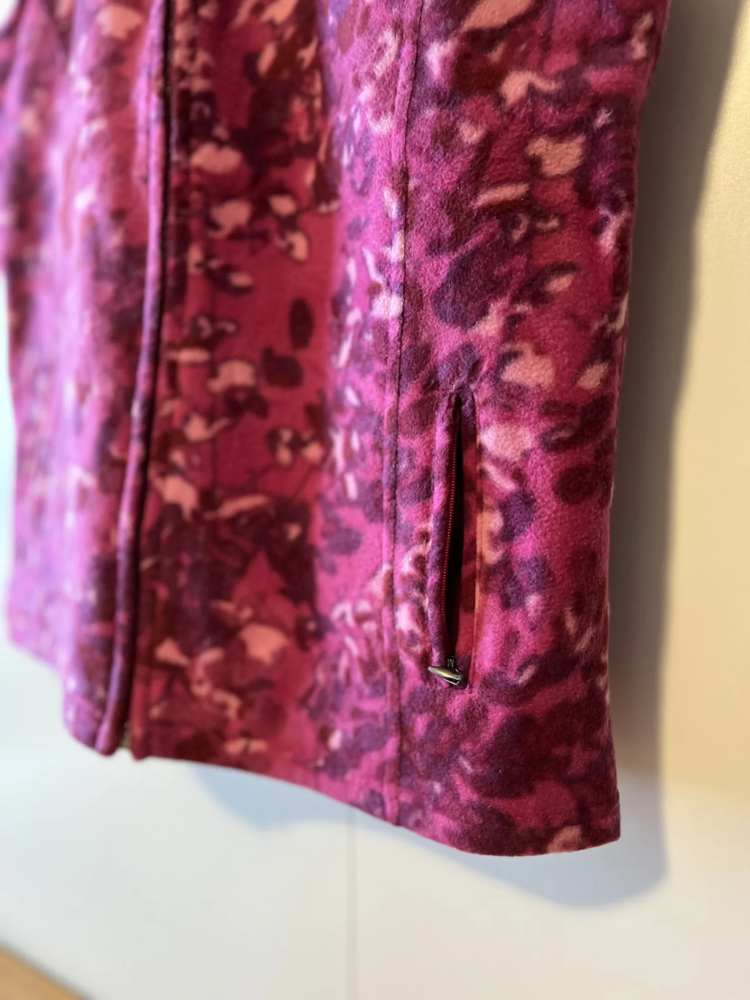 Image for Fushia fleece jacket- George Classics