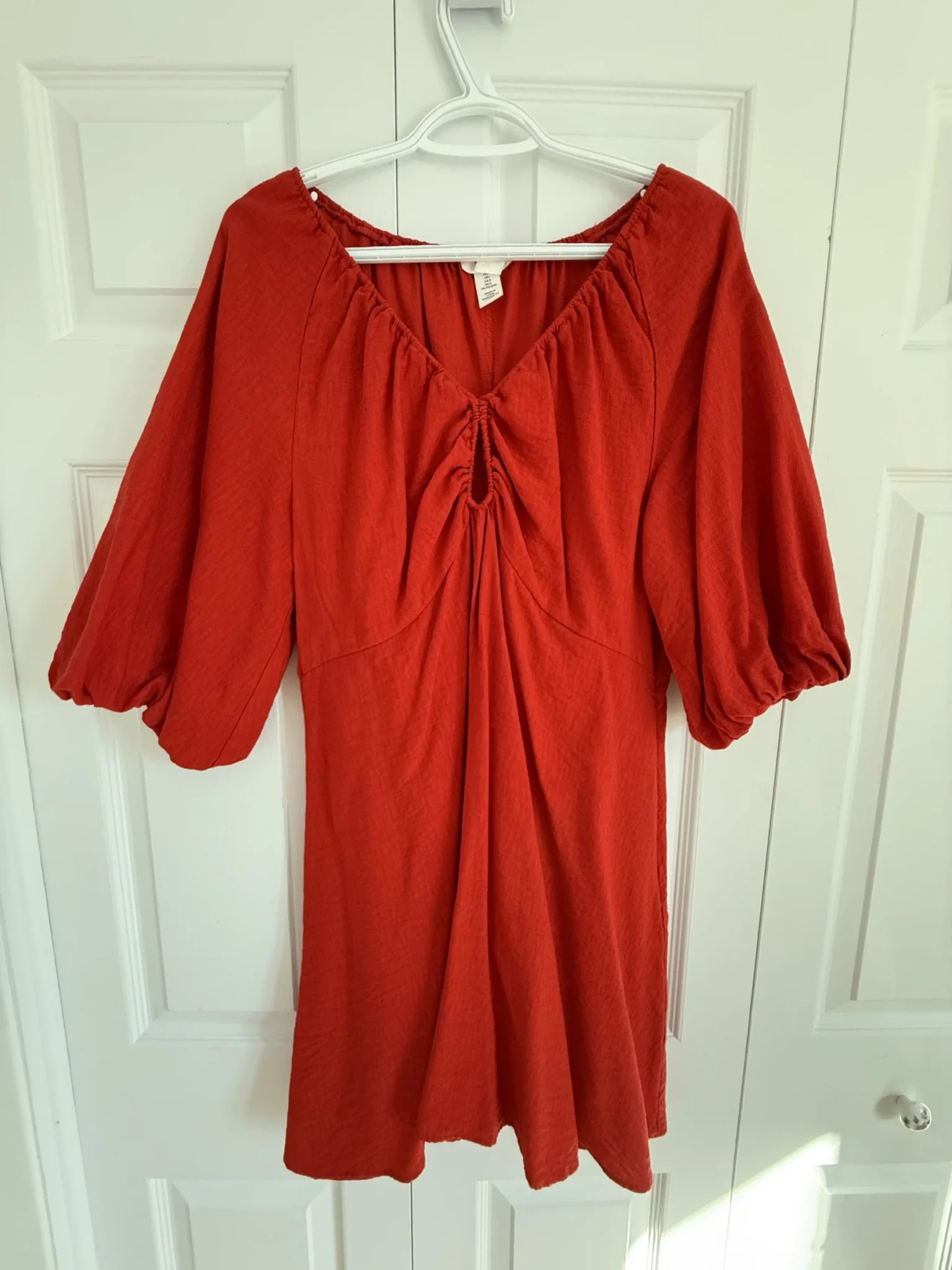 Featured image for Robe ample faux lin