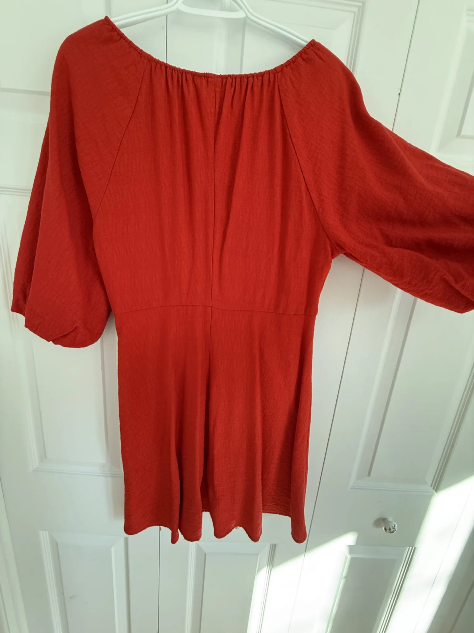 Image for Robe ample faux lin