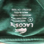 Thumbnail for LACOSTE long sleeve jumper size 4